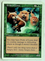 Pride of Lions - 7th Series - 2001 - Magic The Gathering - £1.43 GBP