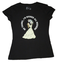 Disney Princess Belle Booked All Weekend Tee Juniors Size L - £6.25 GBP