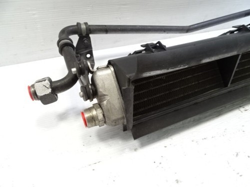 04 Mercedes R230 SL55 oil cooler, engine oil radiator, 2205000500 Item image 2