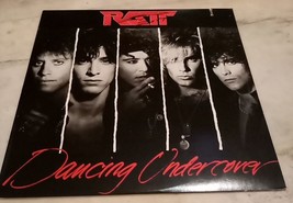 RATT &#39;Dancing Undercover&#39; Vinyl LP Signed/Stephen Pearcy - £131.21 GBP