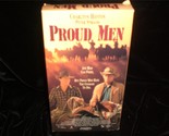 VHS Proud Men 1987  Charlton Heston, Peter Strauss. Alan Autry - $7.00