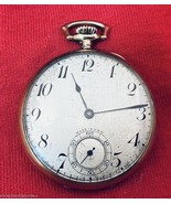 1922 NY STANDARD 15 JEWELS POCKET WATCH 10s GOLD FILLED CASE OPEN FACE R... - $319.33 CAD
