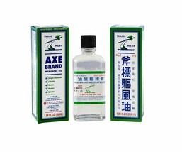 1 / 3 / 6 / 12 Pcs, Axe Brand Medicated Oil 1.89 oz / 56 ml - New - USA ... - $14.36+