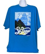 Carnival Cruise Mens T Shirt Size XXXL St Lucia Island Palm Trees Short ... - $37.95 CAD
