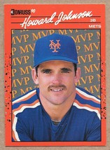 1990 Donruss Bonus MVP&#39;s #BC-2 Howard Johnson New York Mets - £1.31 GBP