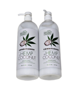 2 Pack Natural Therapy Hemp Coconut Conditioner Moisturize Protect 30.6oz. - $551.77 MXN