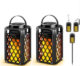 Outdoor Bluetooth Speaker, Led Flame Speaker, Gifts For Men Women Dad, 2 Pack - £81.34 GBP