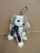 NOS Boyds Bears Biscuit B Beggar 56250 Angel Puppy Hanging Plush Ornament B94 J - £20.92 GBP
