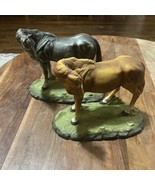 The Abbey Collection by LaVie Horse Figurines Chestnut &amp; Grey Equestrian... - €28,11 EUR