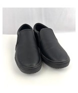 TredSafe Work Shoes Men&#39;s Size 10 Women&#39;s 12 Slip-Resistant Black Leather - $373.00 MXN