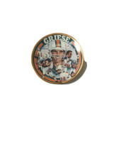 Sports Impressions Miami Dolphins Bob Griese Mini Plate Collectible 4&quot; - £43.14 GBP