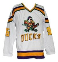 Any Name Number Mighty Ducks Retro Hockey Jersey New White Conway Any Size image 4