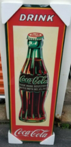 Vintage Drink Coca Cola Italy Italian Bottle Sign Nuova Arti Tous droits reserve - $82.87