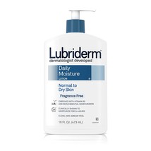 New Lubriderm Daily Moisture Lotion, Fragrance-Free, 16 Fl. Oz ERM LOTION - £12.55 GBP