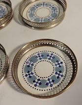 6 Sternauware NY Porcelain Coasters from Germany No. 3526 image 2