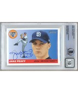 Jake Peavy San Diego Padres Autograph 2004 Topps Heritage #246 BAS BGS A... - £78.68 GBP