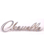 Chevrolet Chevelle Script Emblem Badge OEM 7740129-Metal Vtg-Auto Car St... - £36.26 GBP