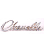 Chevrolet Chevelle Script Emblem Badge OEM 7740129-Metal Vtg-Auto Car St... - $864.41 MXN