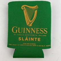 Guinness Beer Sláinte Can Bottle Neoprene Holder Set St Patricks Day Koozie - £7.90 GBP