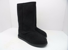 Canyon River Blues Girl&#39;s Nola Faux Fur Lined Boots Black Size 5M - $21.37