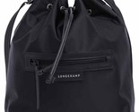 Longchamp Le Pliage Neo Bucket Nylon Bag Crossbody ~NEW~ Black - $272.25