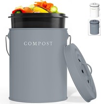 Compost Bin Kitchen Compost Bin Countertop, Compost Bin for Kitchen Comp... - £31.14 GBP