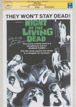 CGC SS John Russo SIGNED Night of the Living Dead Zombie Movie Horror Poster - £126.31 GBP