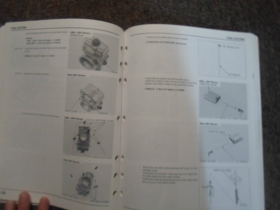 1986 1987 1988 1989 1990 1991 Honda CR125R Service Repair Shop Manual NEW Item image 3