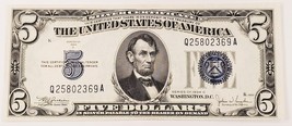 1934-C $5 Silberzertifikat Choice Uncirculated Ch Unc FR #1653 - $78.70