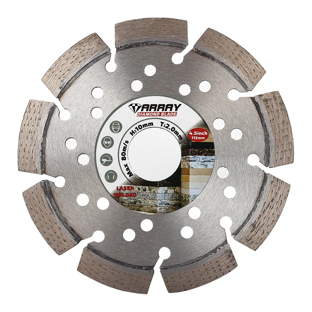 House Home 115/125/180mm A Welded Circular Saw Blade Granite Blade Wet and Dry C - £50.17 GBP