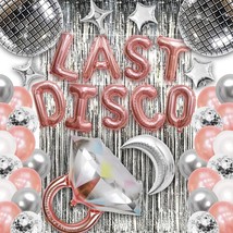 Last Disco Bachelorette Party Decorations Bridal Shower Decorations  Last Rodeo  - £28.11 GBP