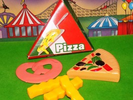 Deluxe Pizza Box Pretzel French Fries Pretend Playfood for Our Generation Dolls - £4.76 GBP