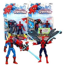 An item in the Toys & Hobbies category: USPW Marvel Year 2012 Ultimate Spider-Man Power Webs 2 Pack 4 Inch Tall Figure -