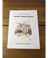 National Geographic Close-Up Canada Quebec/Newfoundland Map - $157.41 MXN