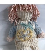 VGT Blue Moon Baby Chenille Doll Stuffed Plush Toy 20” Yarn Pastel USA M... - $1,511.64 MXN