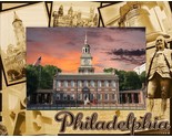Philadelphia Pennsylvania Laser Engraved Wood Picture Frame Landscape (4... - $29.99