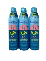 Coppertone Kids Broad Spectrum Sunscreen Spray SPF 50 8.3 oz (3 Pack) - £14.57 GBP