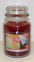 Wonderful Hard To Find Goose Creek Summer Sherbet 24 Oz Jar Candle - £38.29 GBP