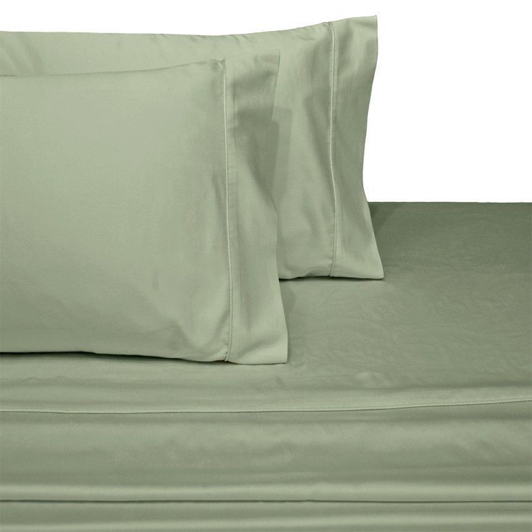 T-300 4 Piece King Size Sheet Set-Color Sage Green