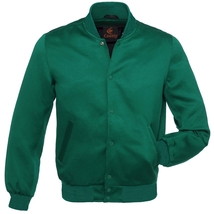 Letterman Baseball College uniauswahl Bomber Jacket Sports Wear Forest Green ... - £52.70 GBP