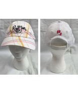 Ron Jon Surf Shop Plaid Trucker Baseball Hat Womens Colorful Embroidered - £19.42 GBP