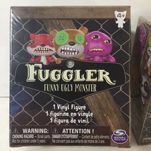 Lot Of 2 Fuggler 3&quot;  Vinyl Mini Figure Funny Ugly Monster New in Box Spinmaster - £15.01 GBP