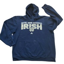 NCAA Adidas Mens Notre Dame Fighting Irish Football Pullover Hoodie Size 2XL - £13.75 GBP