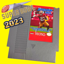 Tecmo Super Bowl NES 2023 Nintendo Video Game 8 Bit Cartridge Football Game - £27.98 GBP