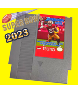 Tecmo Super Bowl NES 2023 Nintendo Video Game 8 Bit Cartridge Football Game - £28.26 GBP