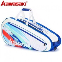 Kawasaki Badminton Tennis Bag 6P Unisex Sports Racket Racquet Bag NWT KB... - $108.90