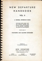 [1937] New Departure Handbook Vol. II / Ref. for Engineers and Machine Designers - £2.68 GBP