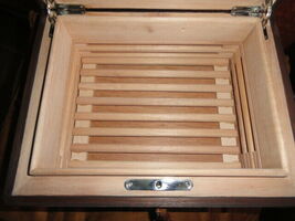 Brizard Hacienda Solid Wood Airflow Humidor 30 / 40 count # 001 image 9