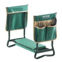 Garden Kneeler and Seat 6" EVA Pad Folding Garden Stool Heavy Duty Garde... - $51.38