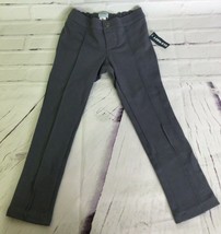 Old Navy Girls Toddler Size 4T Gray Pleated Skinny Leg Pants Elastic Wai... - $10.39
